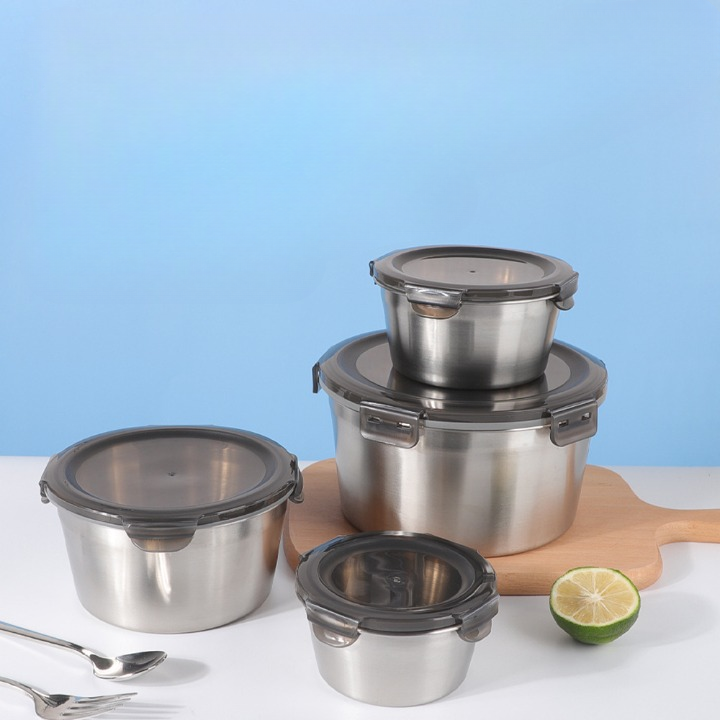 304 Stainless Steel Food Storage Boxes