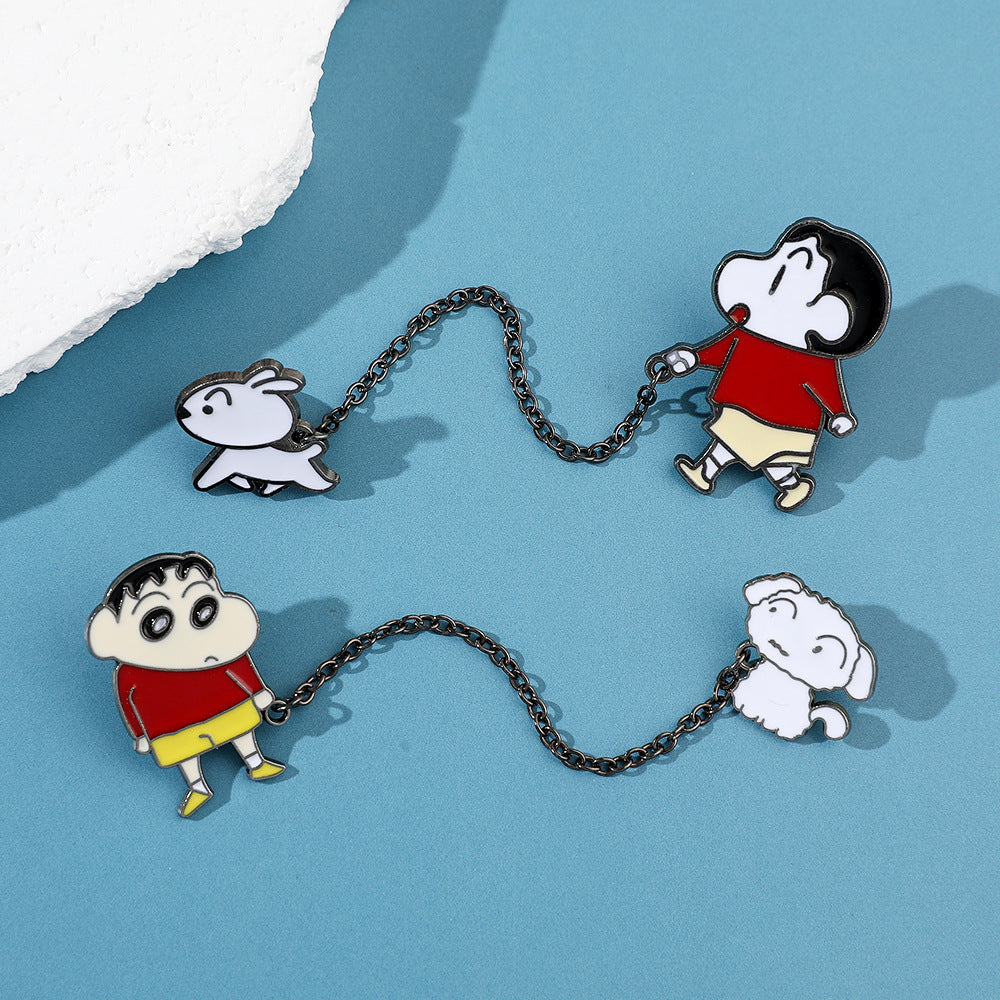Shinchan Pin Chain Set