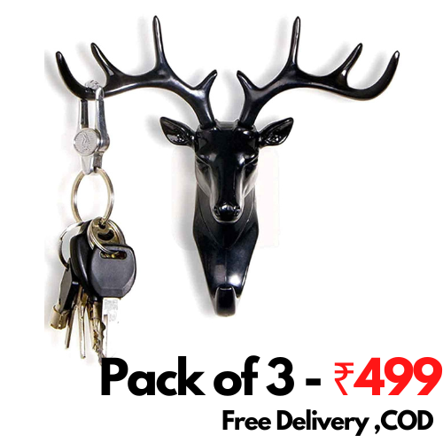 Lucky Deer Hangers (Pack of 3)