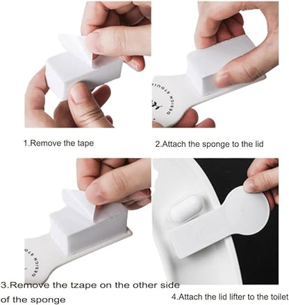 Fragranced Toilet Seat Lifter  (2 Lifters + 3 Fragrance Pods)