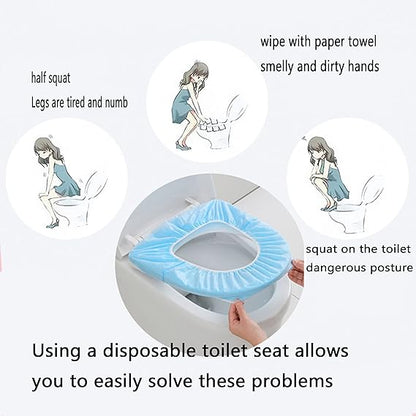Disposable toilet seat cover
