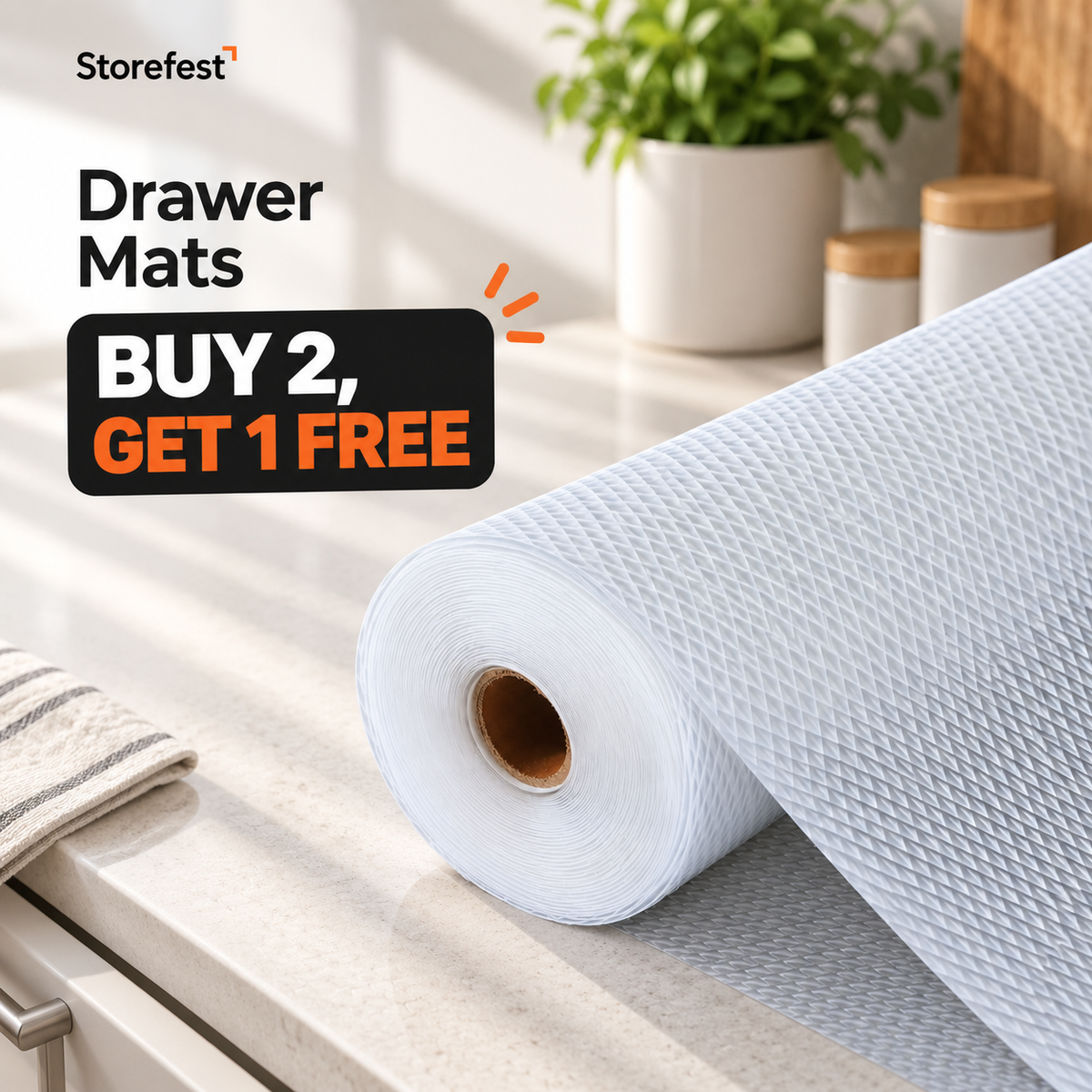 Drawer Mats (3 meter Roll)