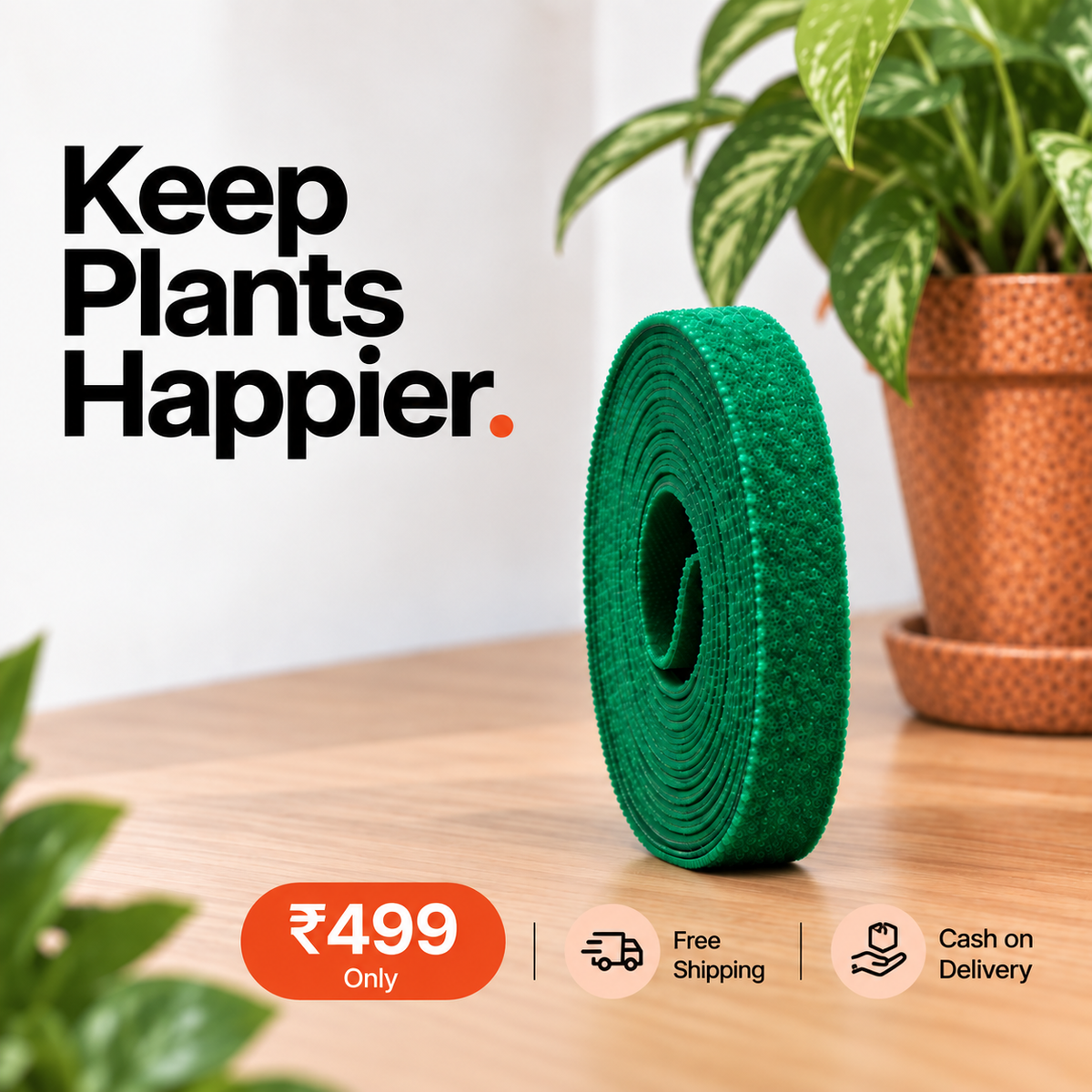 Reusable Plant Ties Roll (100% Nylon)