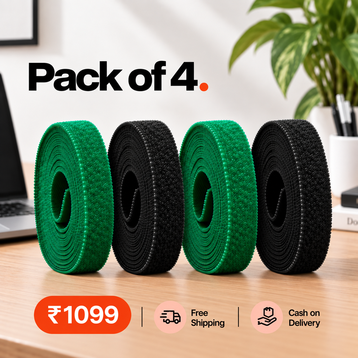 Multi-Color Velcro Roll (100% Nylon)