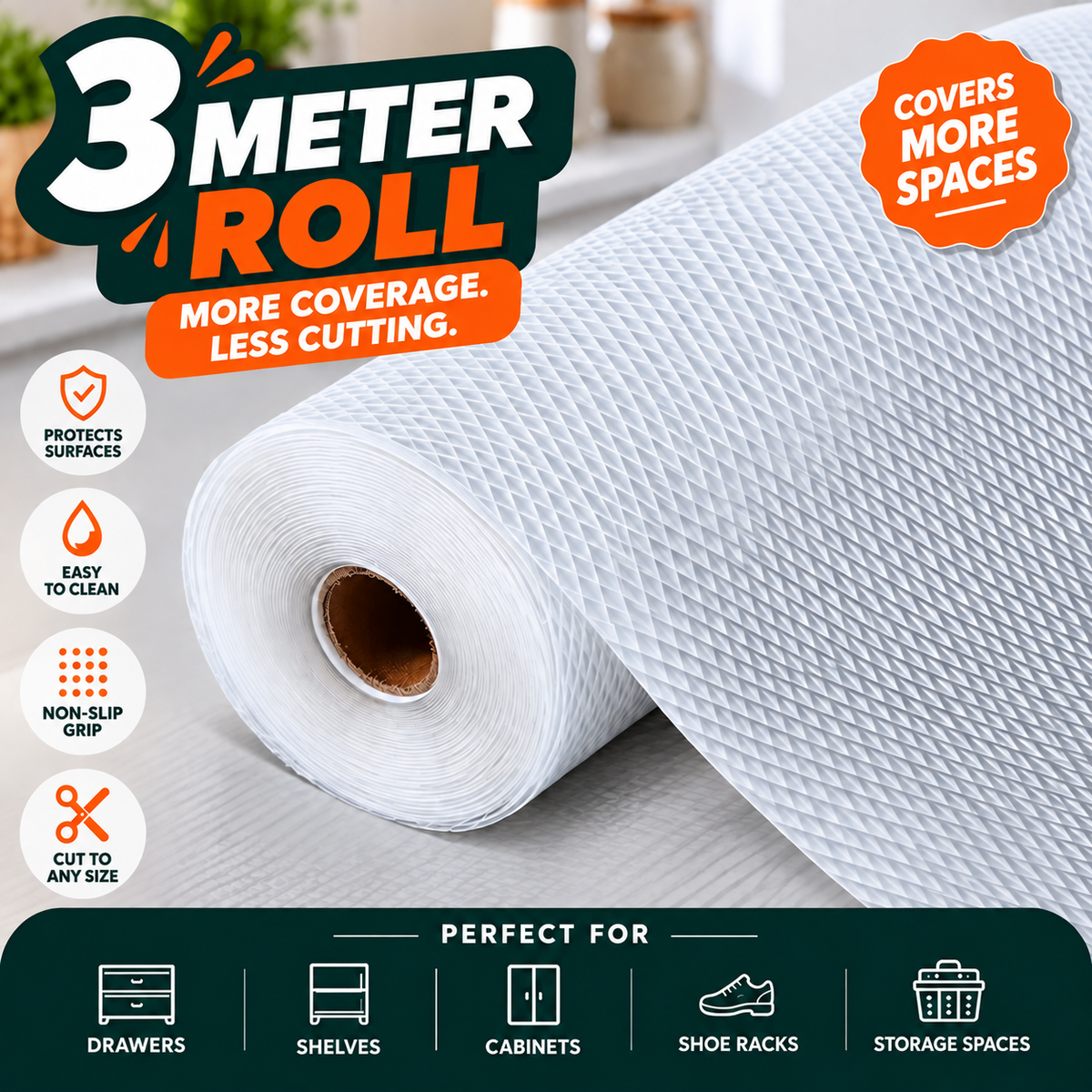 Drawer Mats (3 meter Roll)