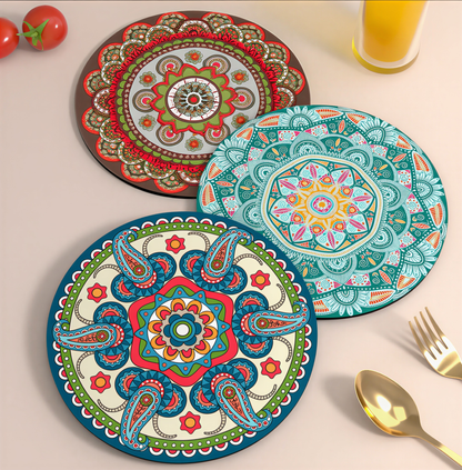 Silicone Coasters (Pack of 4,8)