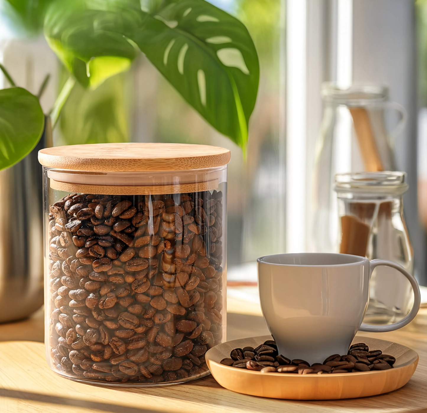 Air Tight Storage Jars (520ml)