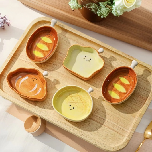 Cute Ceramic Dipping Plates