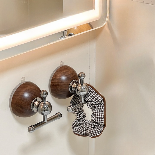 Wooden Suction Cup Hook
