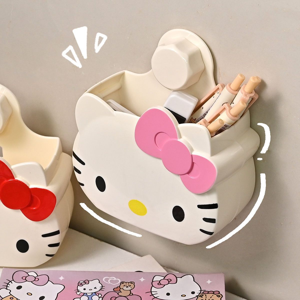 Kitty Wall Storage Holder