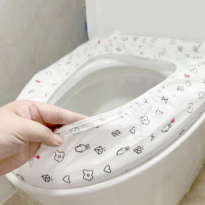 Disposable toilet seat cover