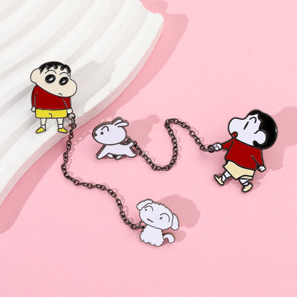 Shinchan Pin Chain Set