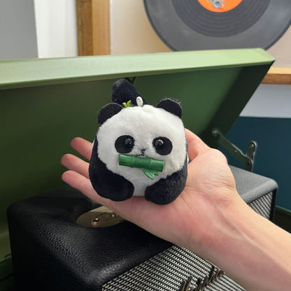 Wagging Tail Panda  Keychain