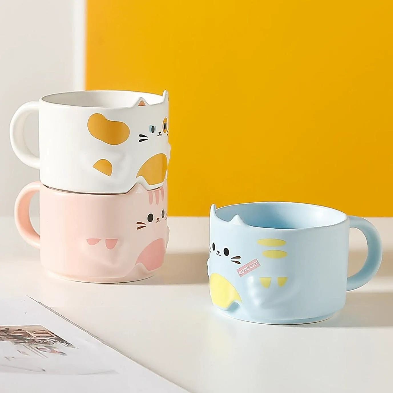 Ceramic Cat Mug