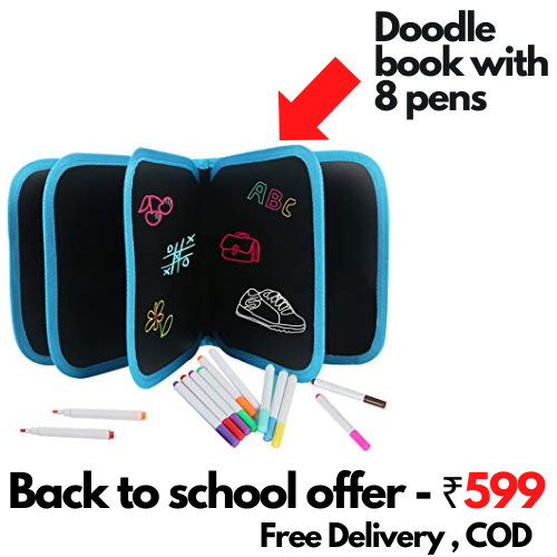 Doodle Drawing Book (Erasable)