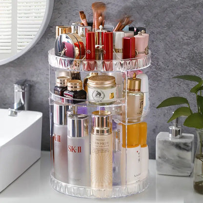 Rotatable Cosmetic Organizer