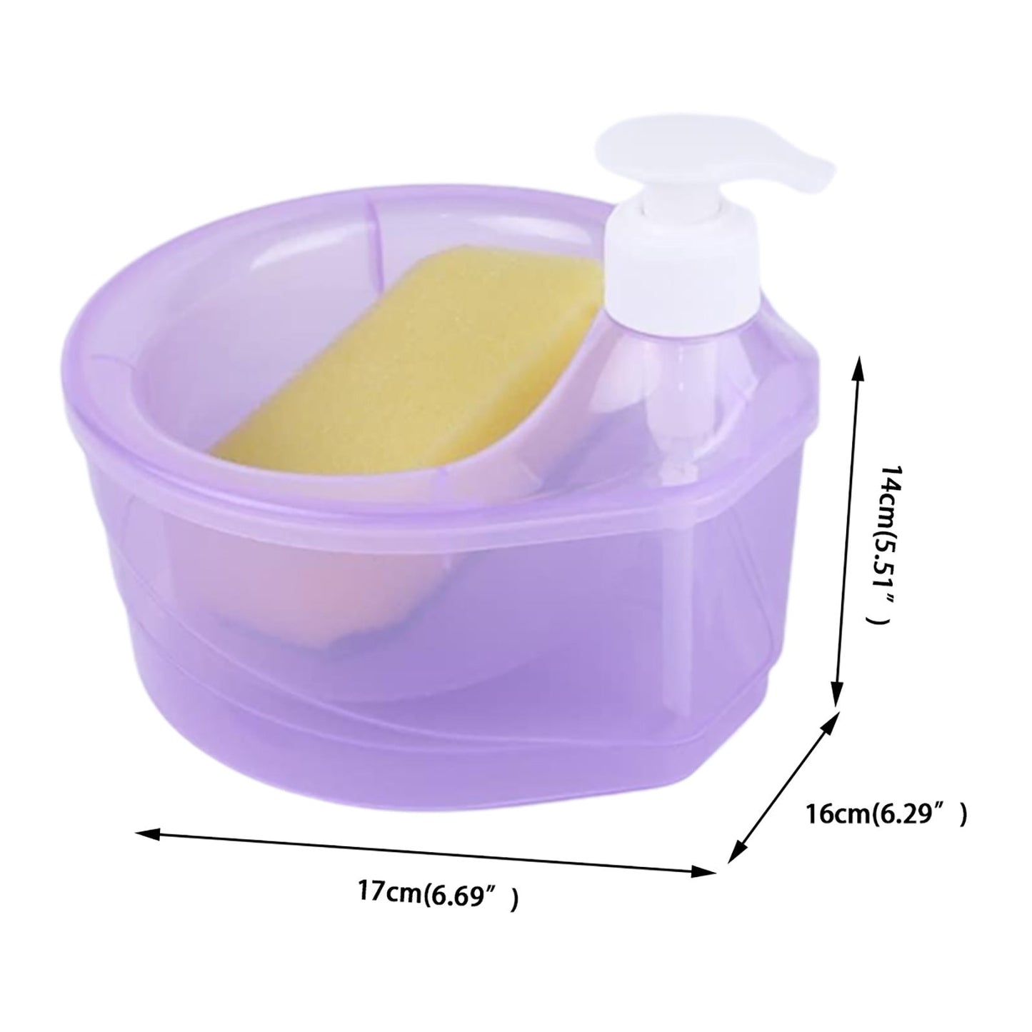 Kitchen Liquid Dispenser(Free Sponge)